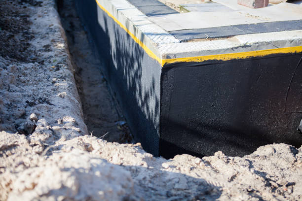 Professional Exterior Waterproofing technician working in Montezuma, IN